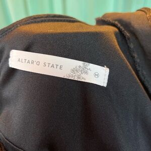 Altar'd State Elegant Black Outerwear